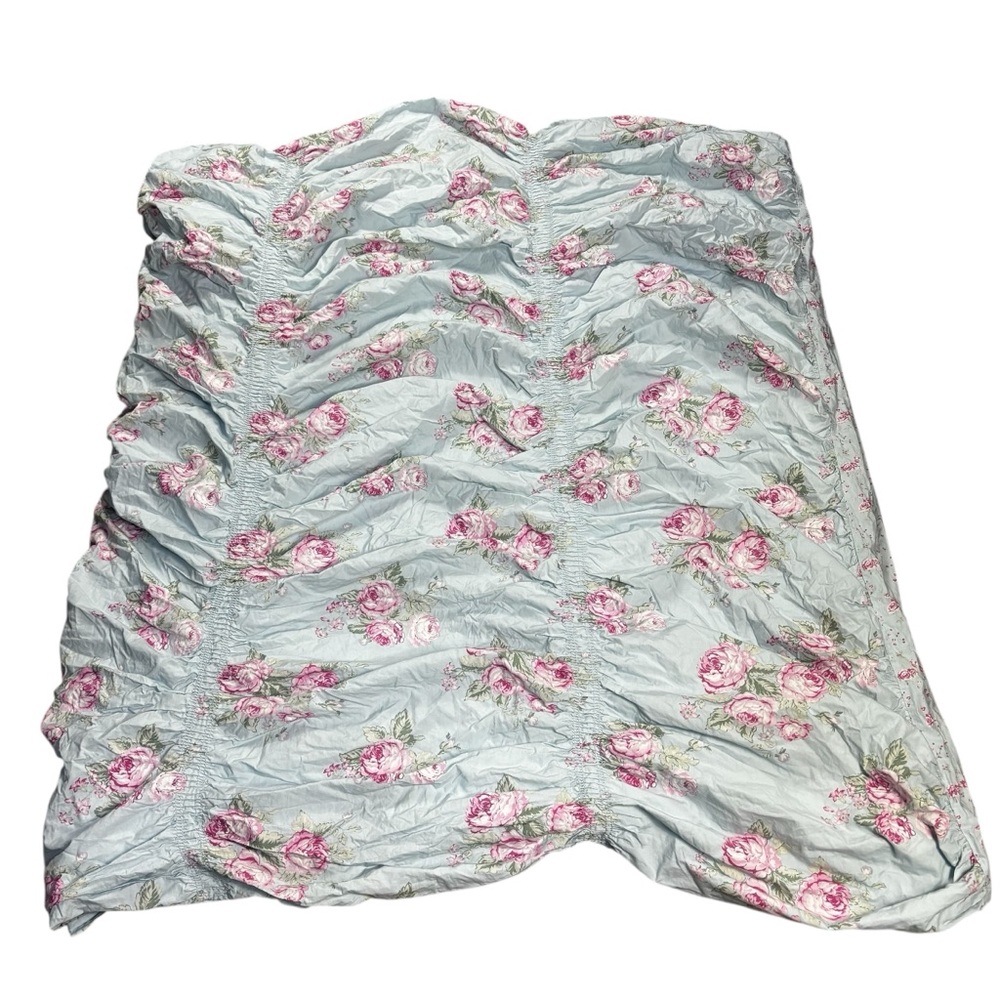 Rachel Ashwell Simply Shabby Chic Cabbage Rose Ruched Duvet Full / Queen